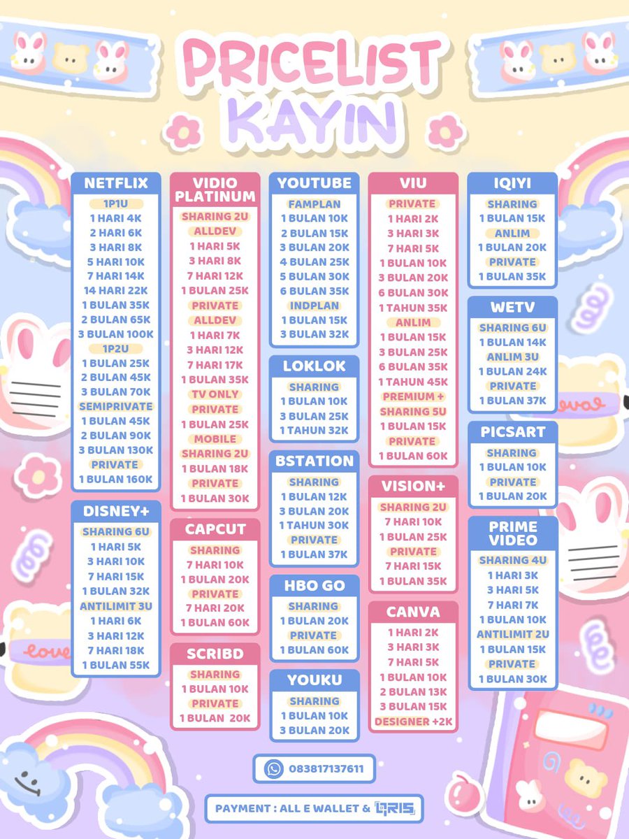 kayin - acc promosi tweet media