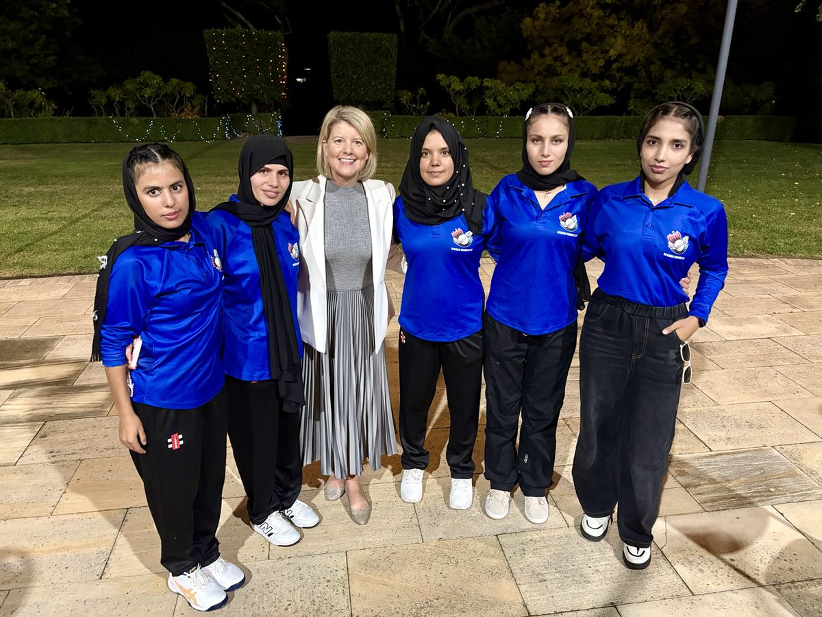 Natasha Stott Despoja (@nstottdespoja) on Twitter photo Thank you <a href="/VickiTreadell/">Vicki Treadell</a> for your kind hospitality & wonderful opportunity to meet the #AfghanistanWomensCricket team. Loved seeing women of the diplomatic corps too! The sisterhood is real. Thank you <a href="/VickiTreadell/">Vicki Treadell</a> for your kind hospitality & wonderful opportunity to meet the #AfghanistanWomensCricket team. Loved seeing women of the diplomatic corps too! The sisterhood is real.