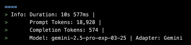 jeremychone's tweet image. Gemini 2.5 Pro is scary fast and good.
Working on my 20k+ code base with "globs lensing," it's still so much faster and just as good, if not better, than Claude.
#AICoding #ProductionCoding #devai #aipack