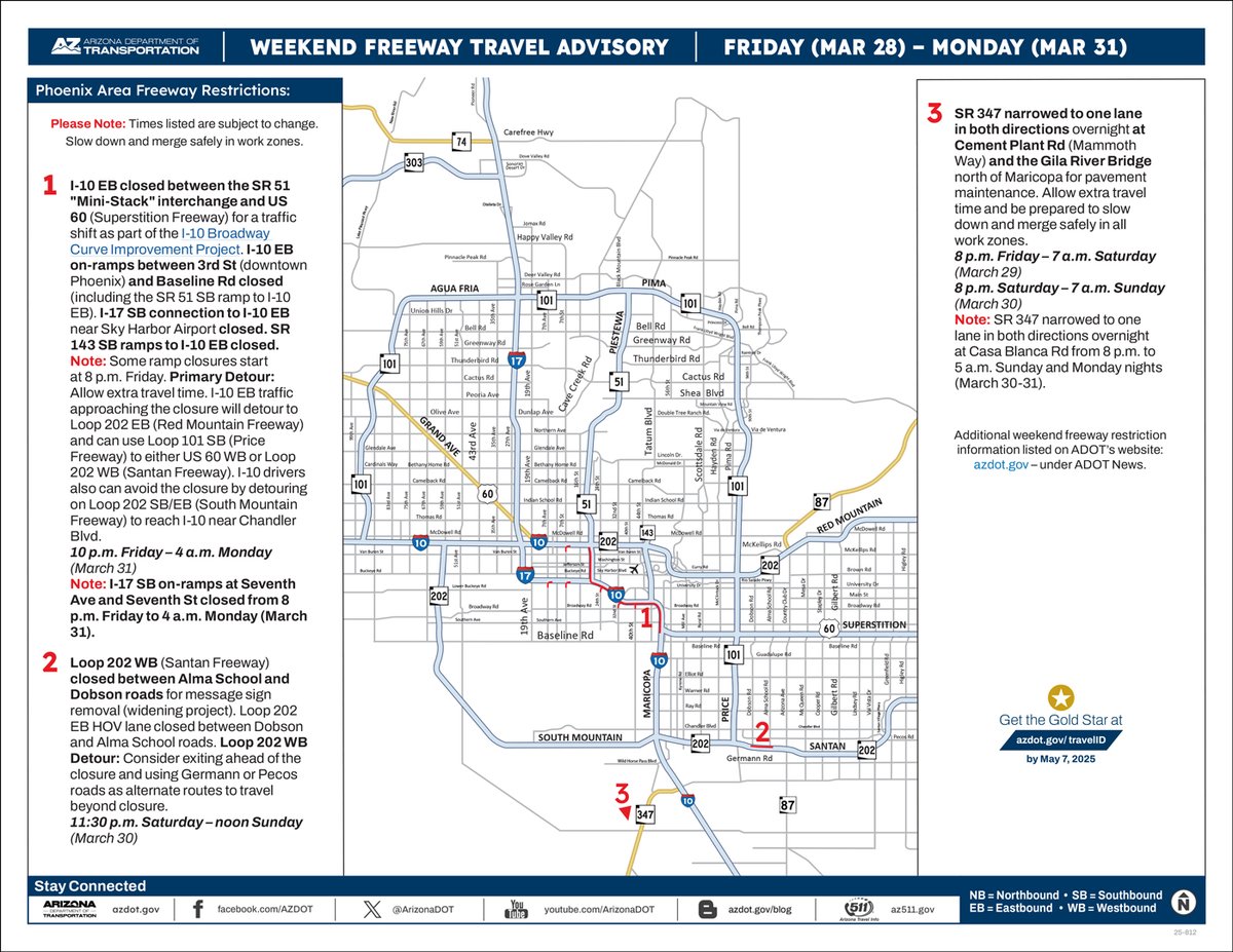 Arizona DOT tweet media