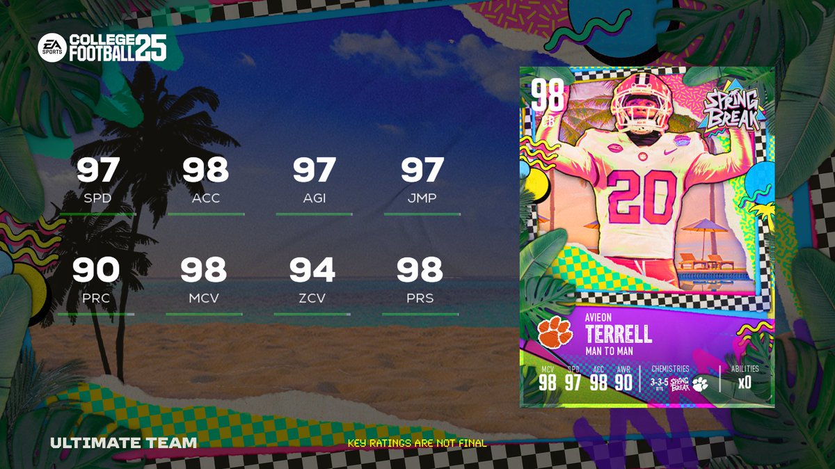 Spring Break Vol 3. featuring Luke Musgrave, Rueben Bain Jr, Gunnar Helm &amp; Avieon Terrell drops tomorrow 🌴

Tune in to the CFB Rundown tomorrow at 11AM ET for the full reveal #CFB25