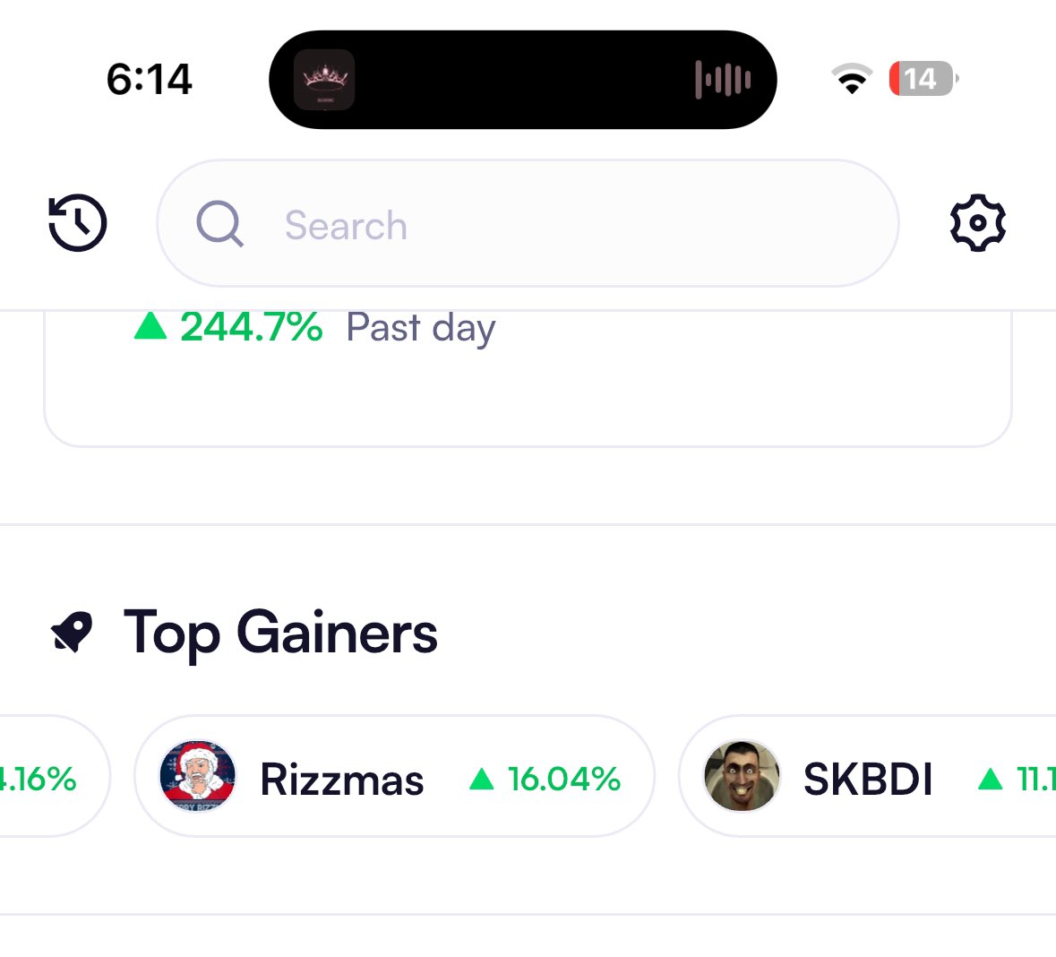 <a href="/lynk0x/">lynk</a> That’s why you should all join #Rizzmas 

People faded .. and look .. top gainer on <a href="/moonshot/">Moonshot</a> 

Just pumped to 1.3M and we’re still going 👏🏻 

CONVICTION 🗣️