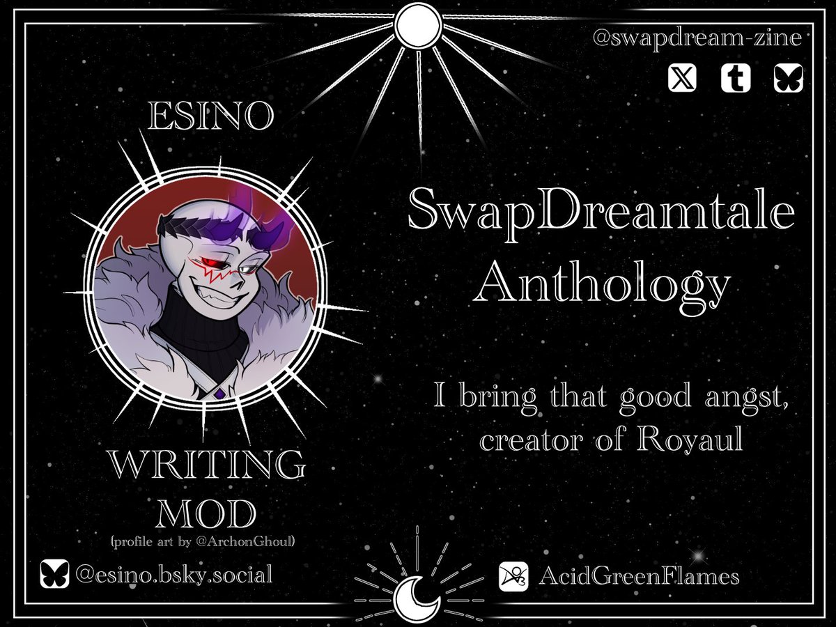 SwapDreamtale Anthology: Starcrossed Eclipse tweet media