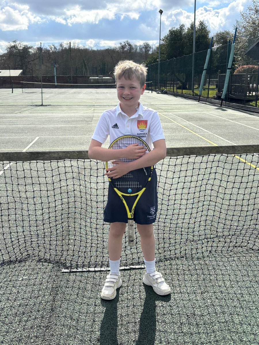 Tennis: Rafa competed and won the Division 1 Tennis event at Ipswich Sports Club last week. He finished top of the group with 49 out of a possible 50 points. Very well done.