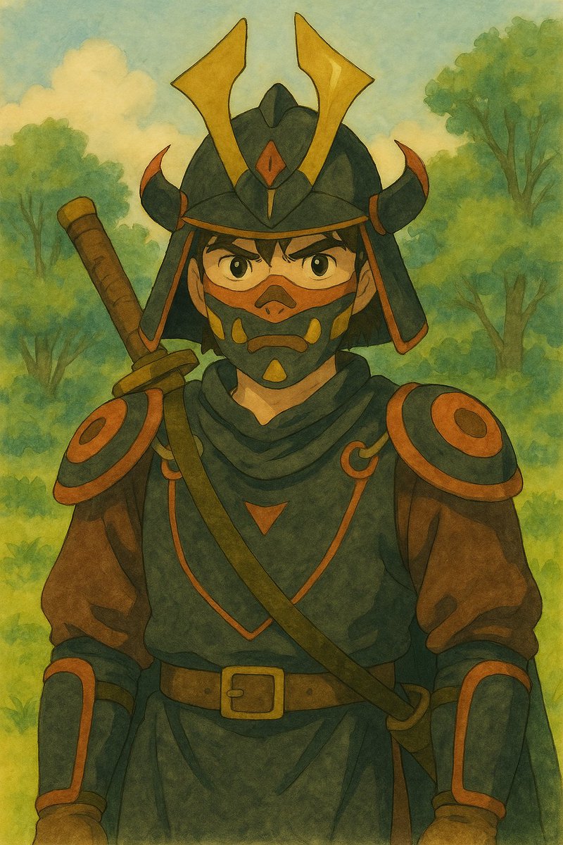 Went creative with my Ghibli transformation