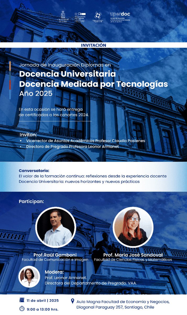 Feliz por la invitación a conversar sobre la enseñanza en la educación superior.