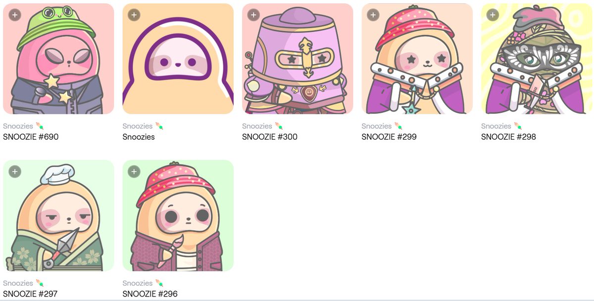 ChefDaddy_'s tweet image. 🍡SUPPORT THE REAL BUILDERS!!🍡

mint some @snooziesNFT and be a part of something special... plus they cute AF. 

Chain: @AbstractChain  ✳️
Mint mechanics: Public FCFS (no WL) 
Max mint: 5 per wallet
Price: 0.025 ETH 
Supply: 5555 🍡

Cutiest Cozyus Maximus 🍡👇