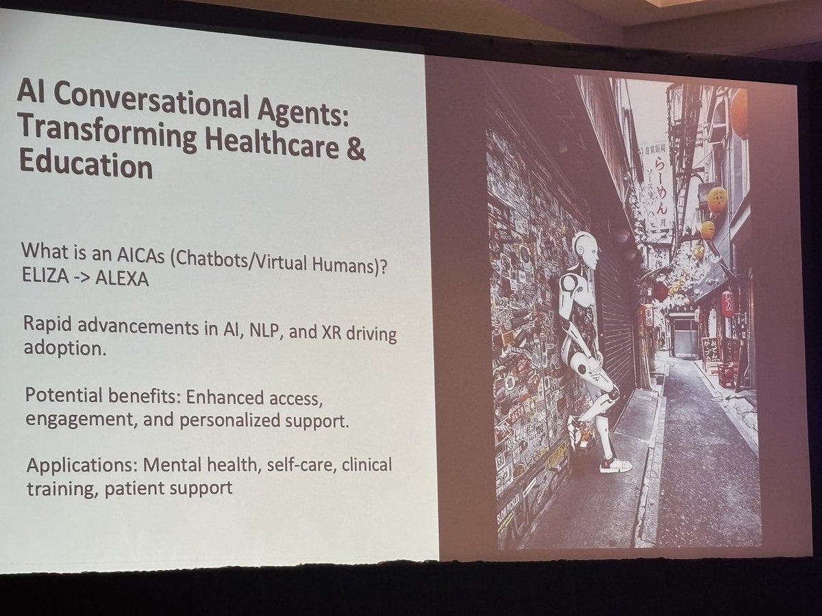 Brennan Spiegel, MD, MSHS (@brennanspiegel) on Twitter photo How do we responsibly use #AI agents in healthcare? That’s the critical question that <a href="/rohan_jotwani/">Rohan Jotwani MD, MBA</a> is discussing now in his #vMed25 talk. His team will be writing up guidelines on this vital topic for <a href="/theAMXRA/">American Medical Extended Reality Association</a> for publication in <a href="/JMedXR/">Journal of Medical Extended Reality</a> How do we responsibly use #AI agents in healthcare? That’s the critical question that <a href="/rohan_jotwani/">Rohan Jotwani MD, MBA</a> is discussing now in his #vMed25 talk. His team will be writing up guidelines on this vital topic for <a href="/theAMXRA/">American Medical Extended Reality Association</a> for publication in <a href="/JMedXR/">Journal of Medical Extended Reality</a>