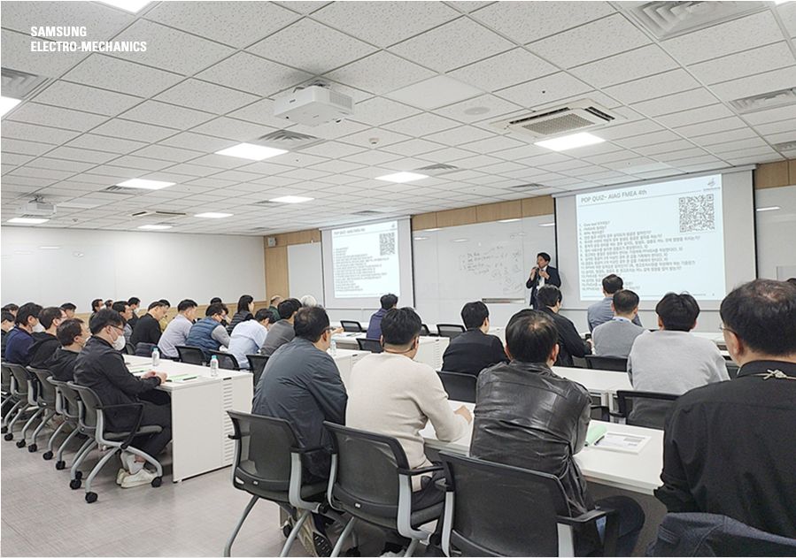 '“Creating Customer Value with the Highest Quality” Samsung Electro-Mechanics’ “Quality University” Commences

▷Read more: bit.ly/4l4F88K