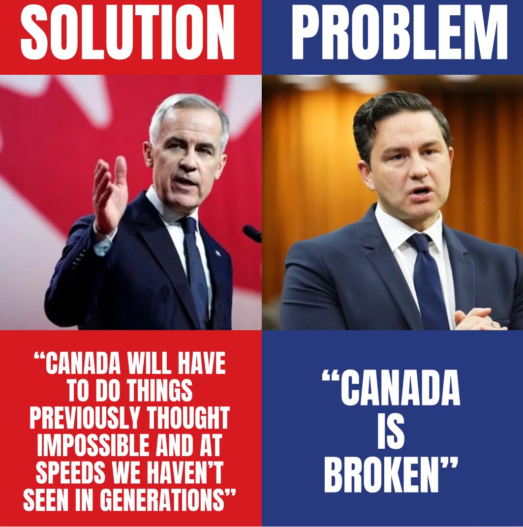 Pierre is the problem
<a href="/MarkJCarney/">Mark Carney</a> is the solution. 

#Cdnpoli #TeamCarney
