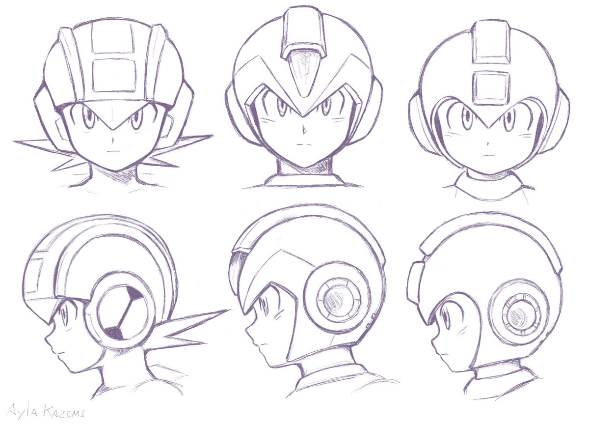 Some MegaMan doodles I haven’t uploaded here yet!
#MegaMan #ロックマン