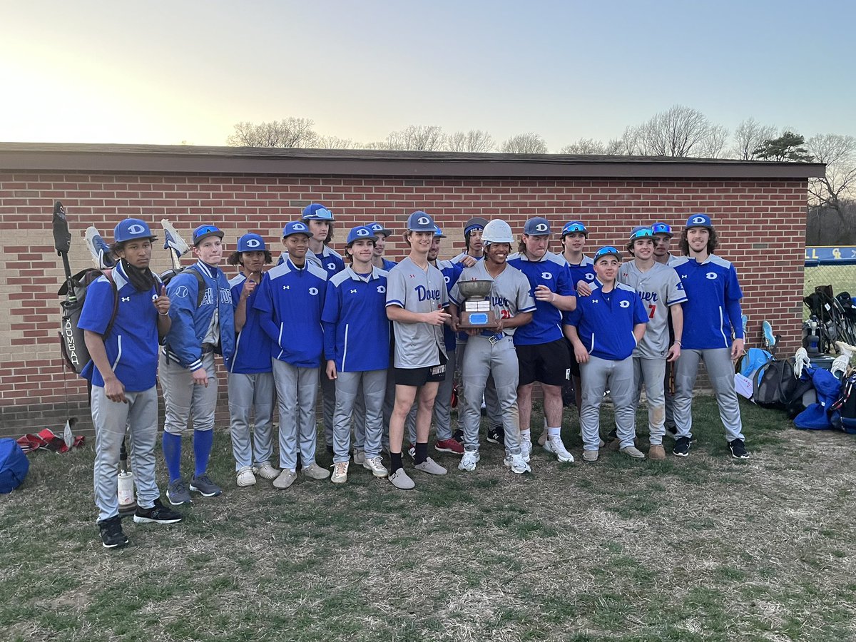 DOVER WINS! Dover wins an extra inning thriller 11-7. The Bob Reed Cup is coming BACK TO DOVER! #GoDover🔵⚪️⚾️