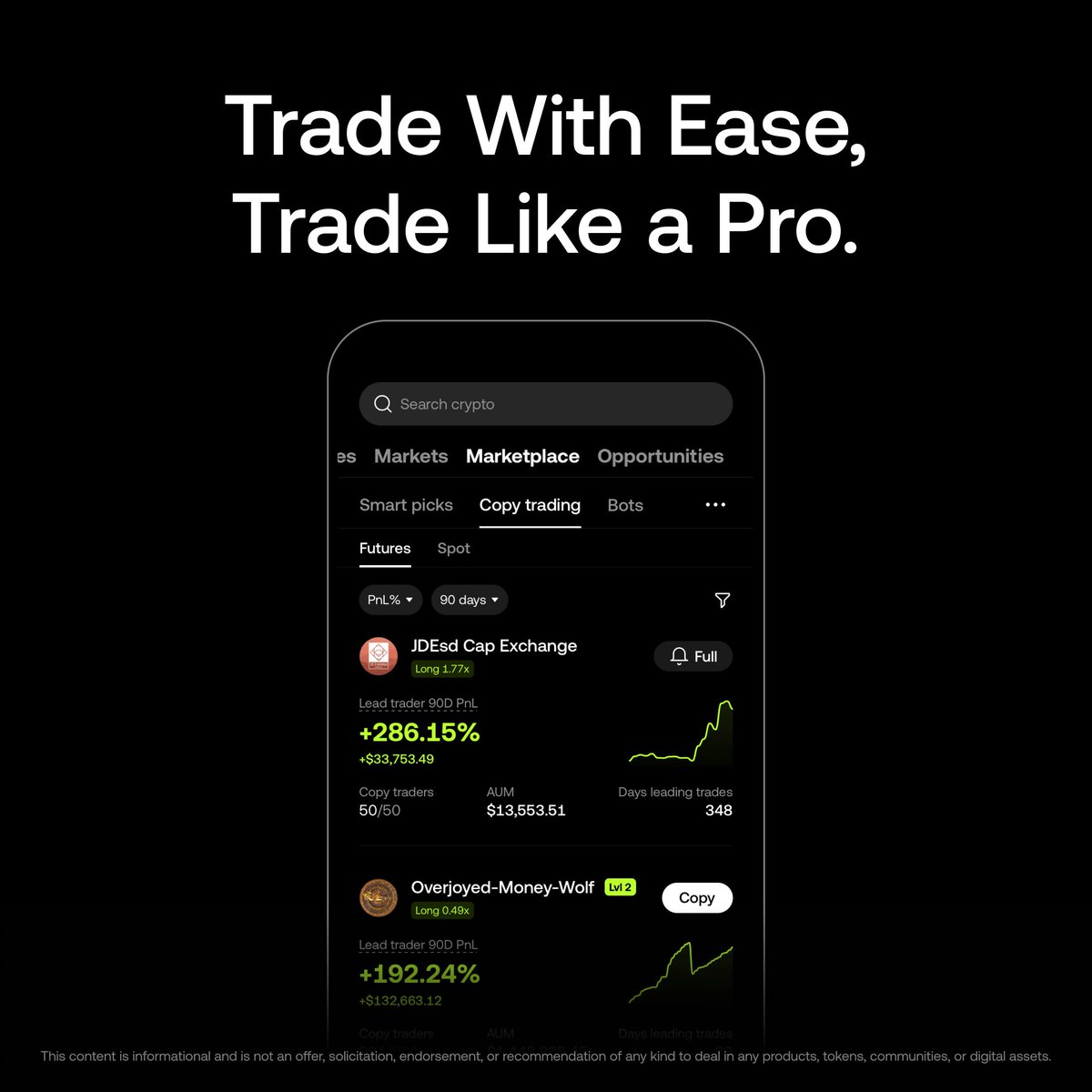 okx's tweet image. ⚡Level up your trading game today⚡ 

Our app lets you trade like a pro, no matter where you’re at in your crypto journey.

Start now → okx.com