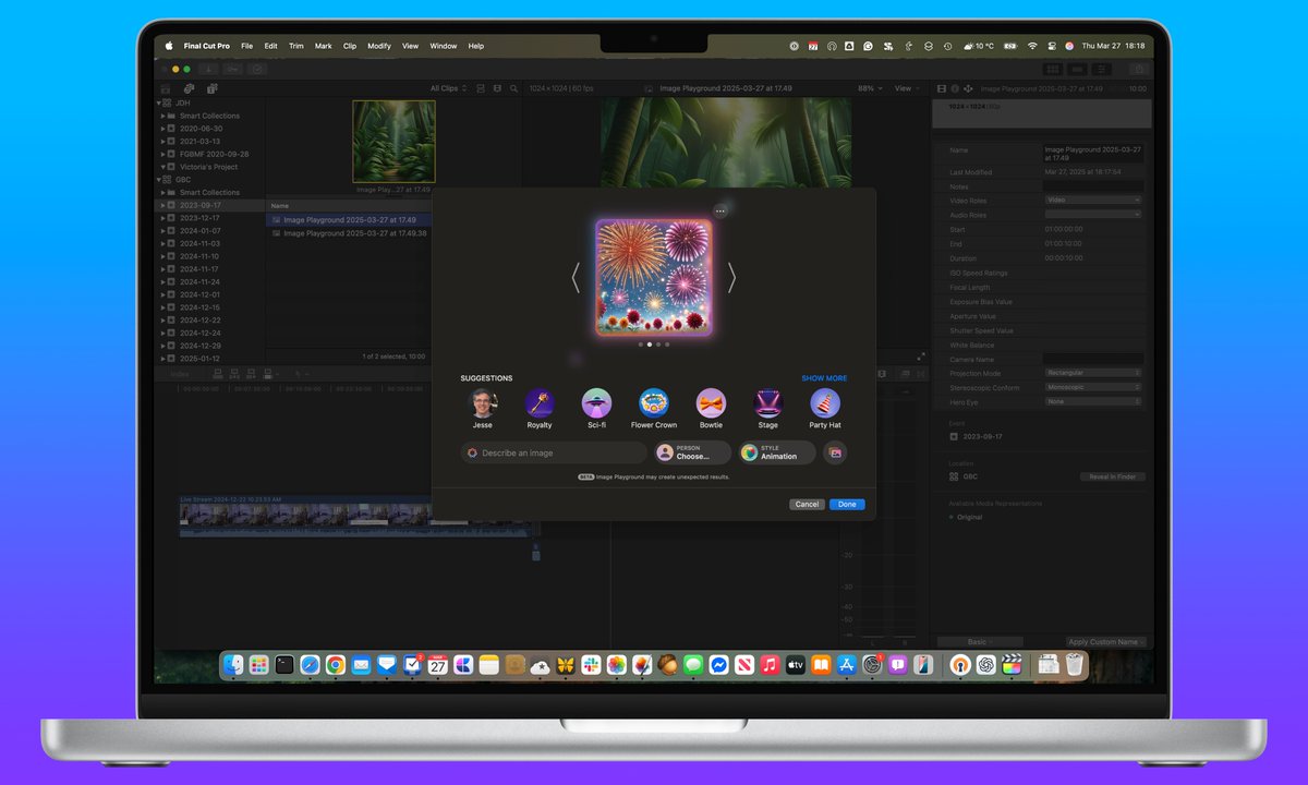 iDropNews's tweet image. #AppleIntelligence Comes to #FinalCutPro  idropnews.com/news/apple-int…