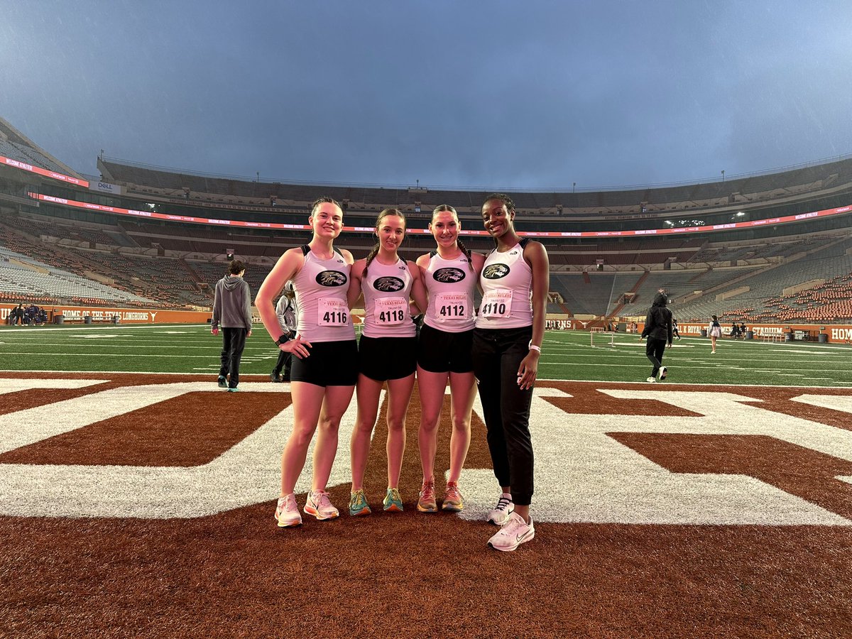 Kaufman XC/Girls Track (@xckaufman) on Twitter photo Good luck to our Lady Lions in the DMR racing tonight at The Texas Relays! <a href="/KaufmanLions/">Kaufman Lions-Athletics 🦁</a> <a href="/Kaufman_High/">Kaufman High School</a> <a href="/TexasTFXC/">Texas T&F/XC</a> Good luck to our Lady Lions in the DMR racing tonight at The Texas Relays! <a href="/KaufmanLions/">Kaufman Lions-Athletics 🦁</a> <a href="/Kaufman_High/">Kaufman High School</a> <a href="/TexasTFXC/">Texas T&F/XC</a>