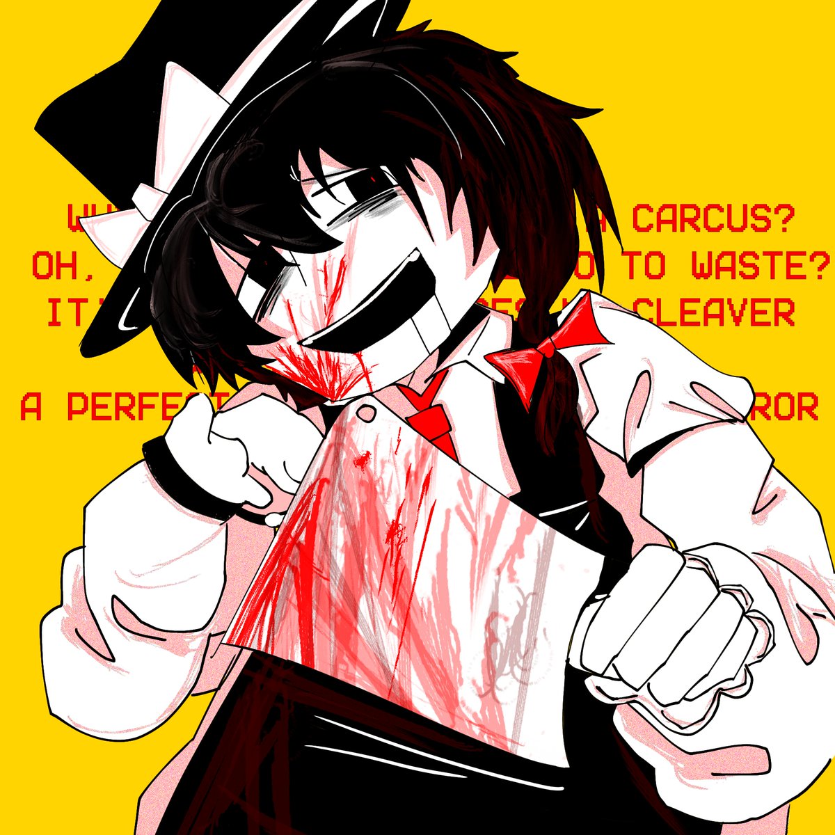MrAlt1212's tweet image. BUTCHER!Renko
Seems Renko's been really supportive of Merry's new habits as a youkai! She's even hunting and cooking food for her! How romantic..
#秘封 #東方 #東方Project
