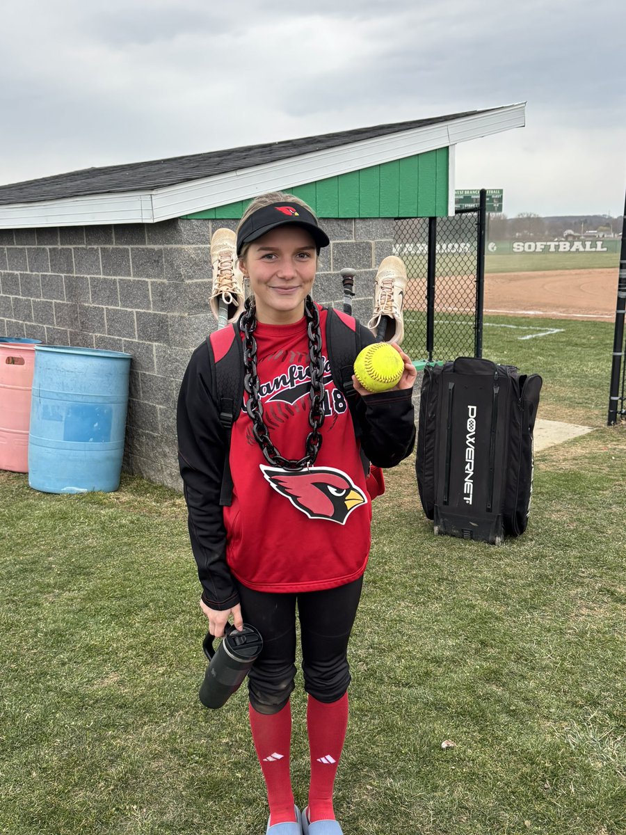 Lady Cards go to 3-0 as Caylee Ortiz pitched 5 innings in relief for the win. Jenna Triveri had 4 H and 3R; Marina Koenig 2H, 2R, 3rbi; Leah Figueroa 2H and 2rbi; Alexis Johnson 2H; and a “SamBomb” by Sami Economous 2H and 2 rbi
