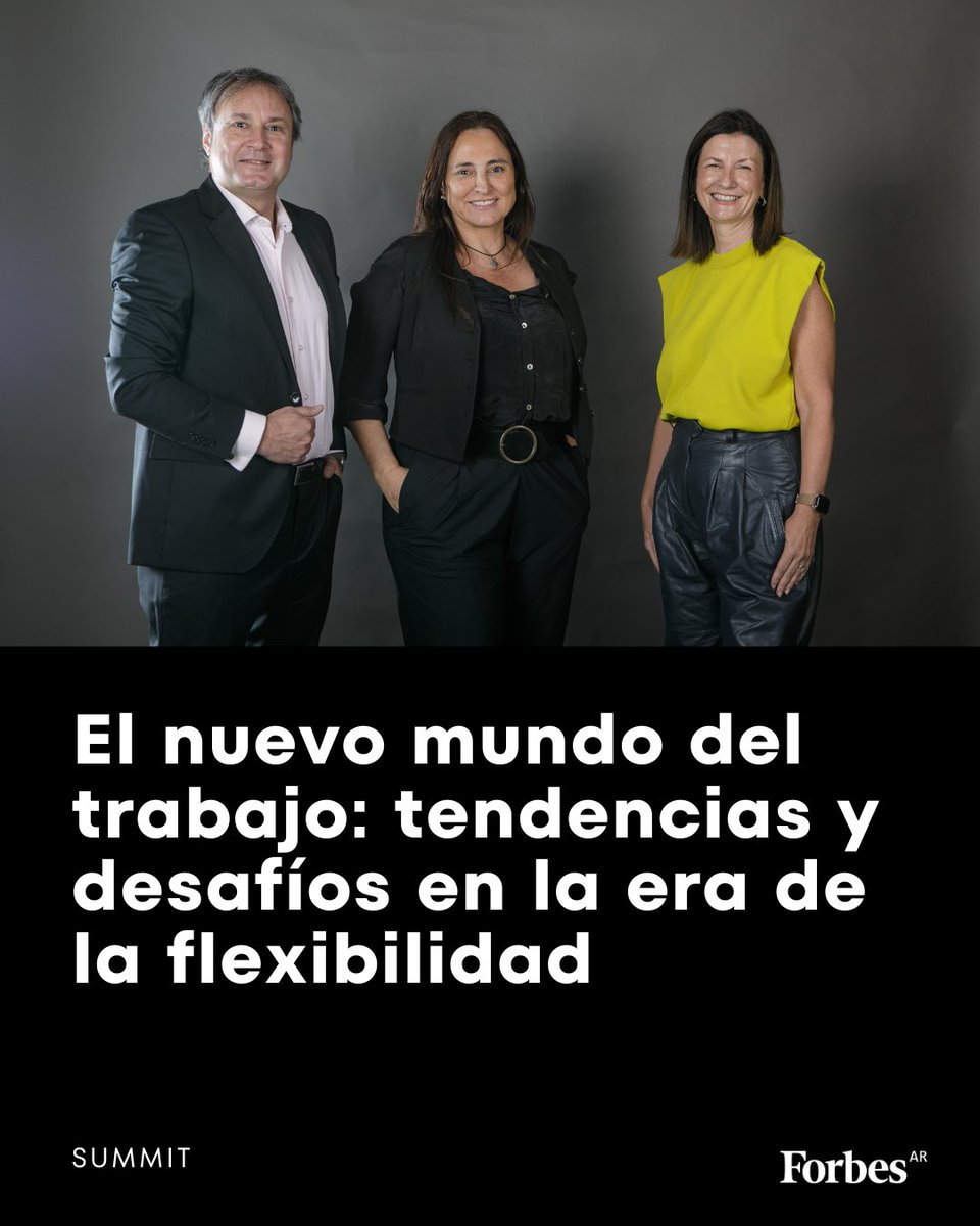 forbesargentina's tweet image. En el primer #ForbesFutureOfWork Summit, Myriam Álvarez Iturre (Movistar), Tomás Gómez Alzaga (Mondelez) y Angie Stelzer (Volkswagen Group Argentina), debatieron sobre los desafíos de la flexibilidad laboral en el panel &quot;Espacios Redefinidos&quot;.