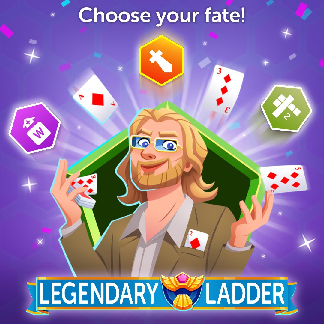 Legendary Ladder lets you choose your fate! ⚔️ Pick and stack abilities to defeat Legends and keep moving up the ladder! play.wordswithfriends.com/kfET/TW032725L…
What's your favorite ability to have? ⭐ 

#WordsWithFriends #wordgames #trainyourbrain #brainteaser #LegendaryLadder