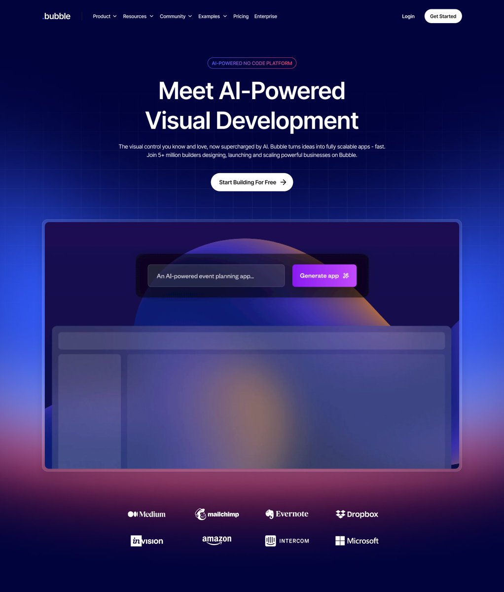 Exploring a concept re-design of the @bubble website header. 1 or 2?