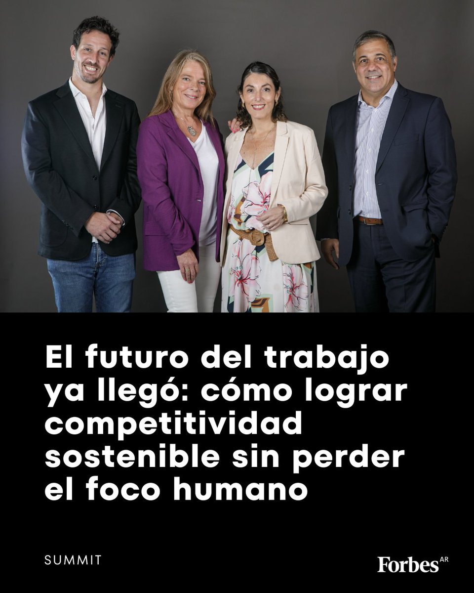forbesargentina's tweet image. En el #ForbesFutureOfWork Summit, Germán Ruiz (Randstad), María Fernanda Amado (Nestlé) y Ondine Lubel (Carrefour) analizaron cómo la innovación, el bienestar y los resultados transforman las organizaciones.

🔗Leé más en la nota en nuestra web:
forbesargentina.com/summit/el-futu…