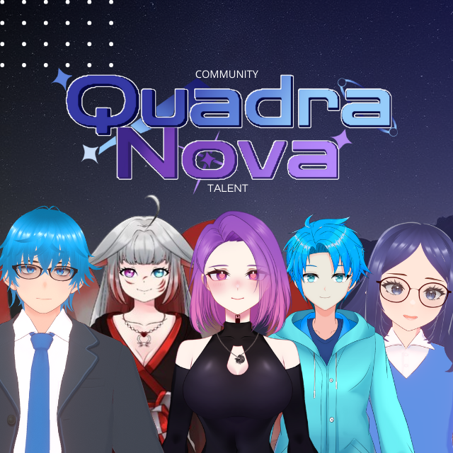 QuadraNova's tweet photo. 🌌 Quadra Nova Talent hadir! 🌌
"Halo Everyone QN🚀

Kami dengan bangga memperkenalkan para talenta Quadra Nova, siap menghadirkan pengalaman baru dan menarik!

🔹 Gen 0
• Akechi Rin
• Kae Lynara

🔹 Gen 1
• Diana Kazooki
• Nepra Okasan
• Yukan https://t.co/tXKN2rI3Ci