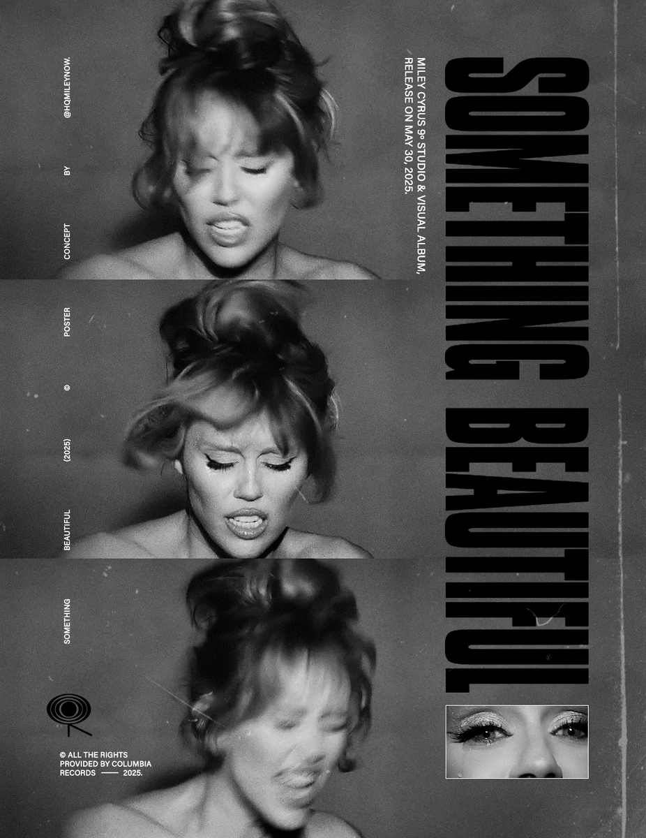 hqmileynow's tweet photo. "Something Beautiful" by @MileyCyrus (2025). https://t.co/R80knTGiPz