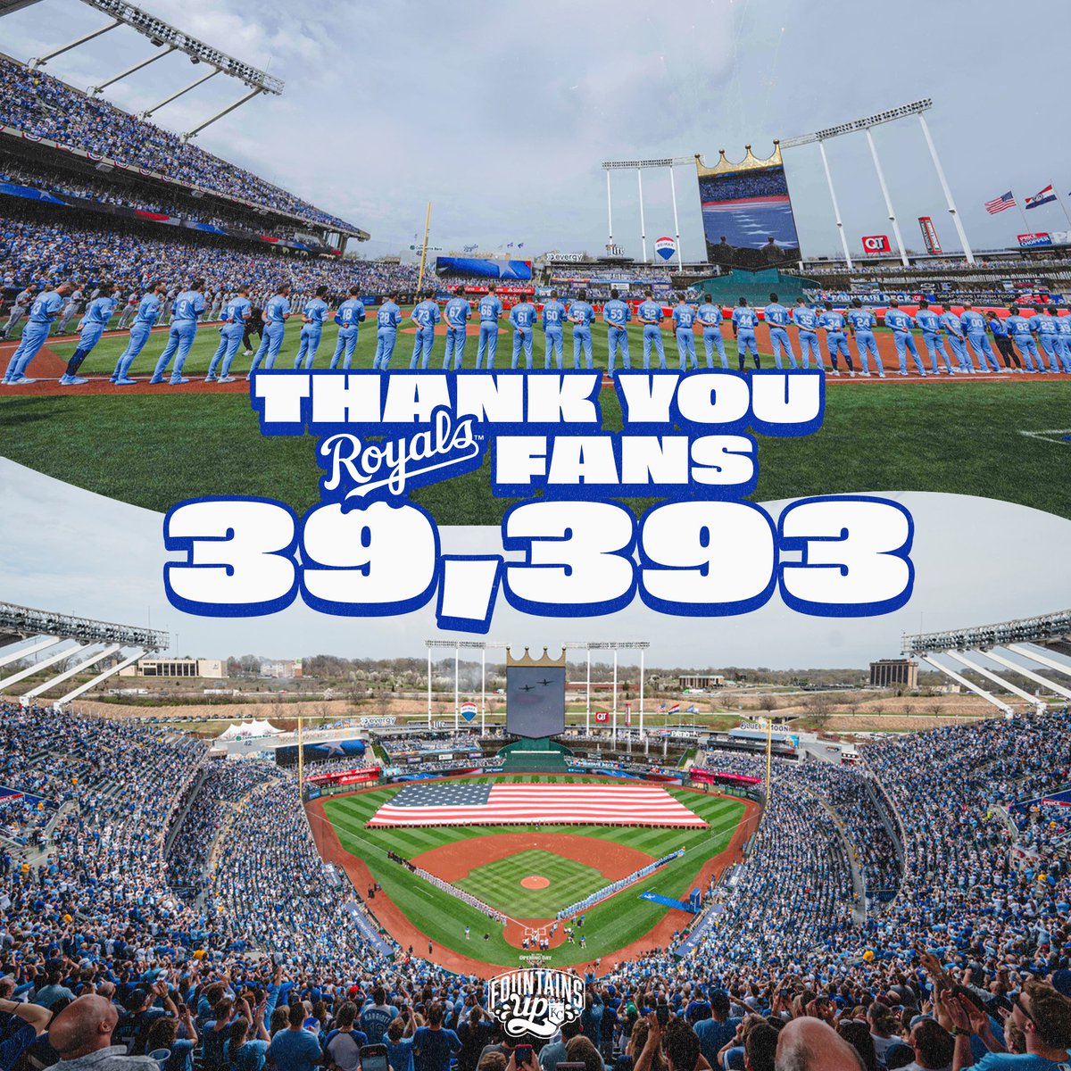 Why we do what we do.

Thank you to the 39,393 who joined us this afternoon to celebrate #OpeningDay. 💙
