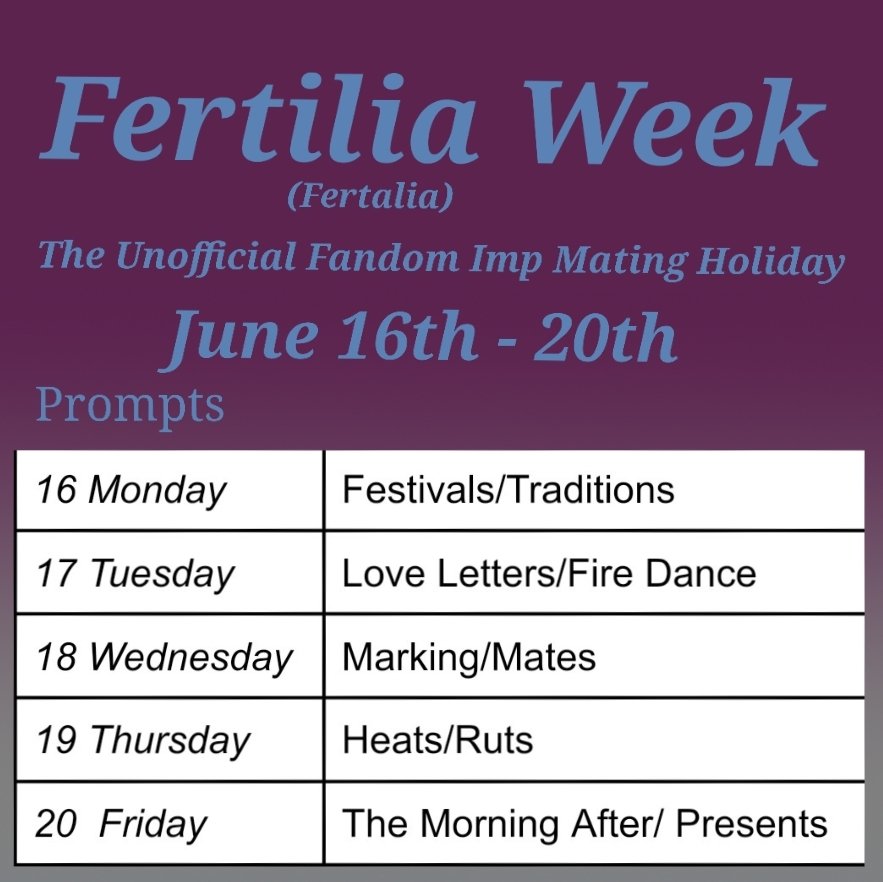 We're doing a Fertilia (also known as Fertalia) Week!!! If you'd like to participate this June mark anything you post with #fertiliaweek2025 

#helluvaboss
