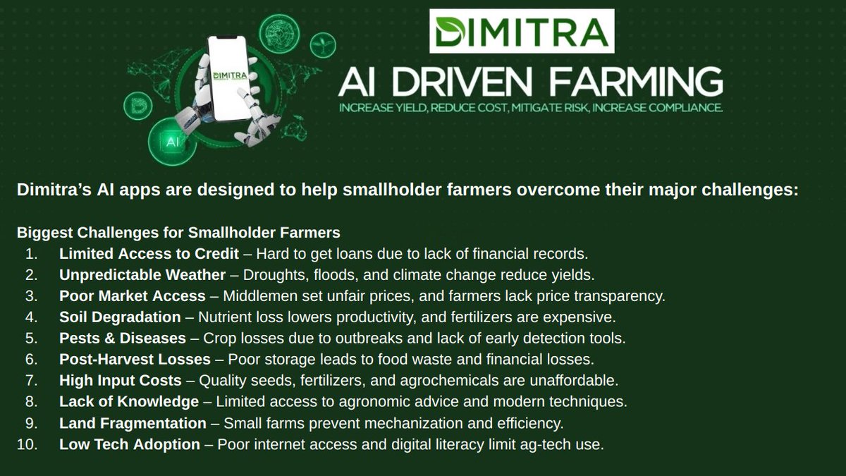 dimitradavid's tweet photo. #Dimitra #AgTech #AI #Blockchain #Sustainability #DMTRinAction $DMTR https://t.co/9qvKpA4QNu