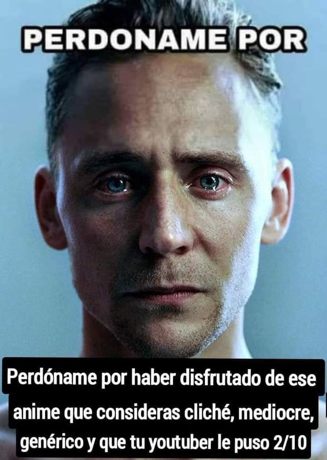 Con cuál anime les pasó esto?