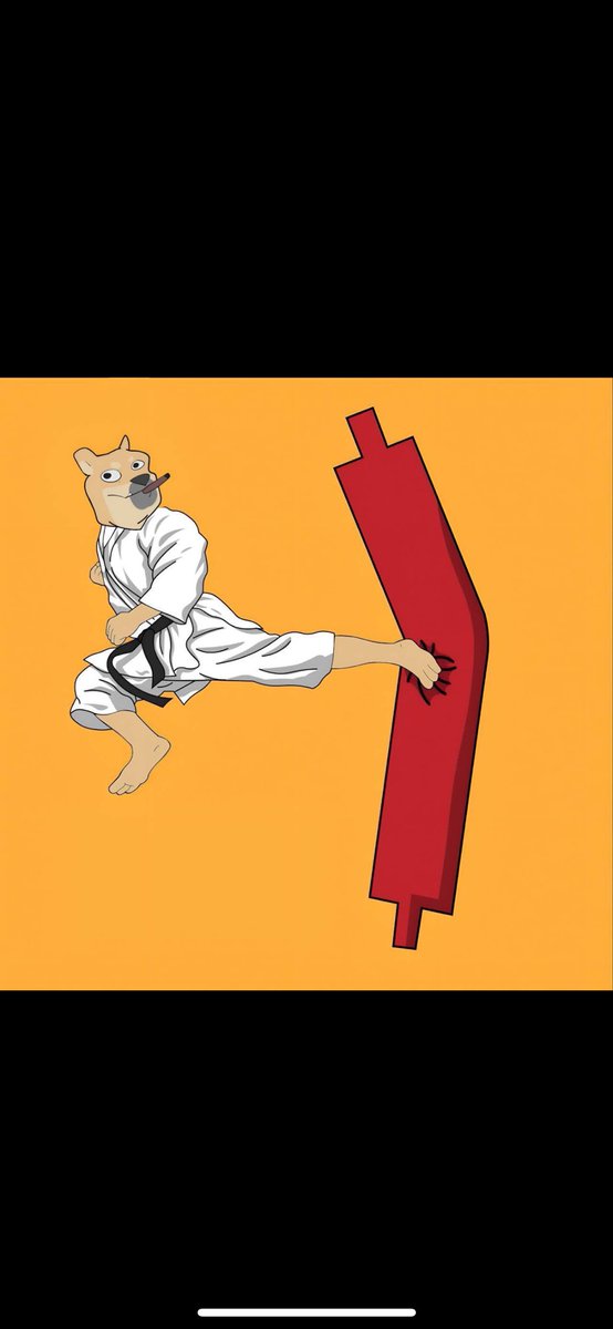 dollarsignlos's tweet photo. @MooninYaki @MrZackMorris @duggsolcto $dugg kicking red tickers down like Bruce Lee https://t.co/s19Khaa20F