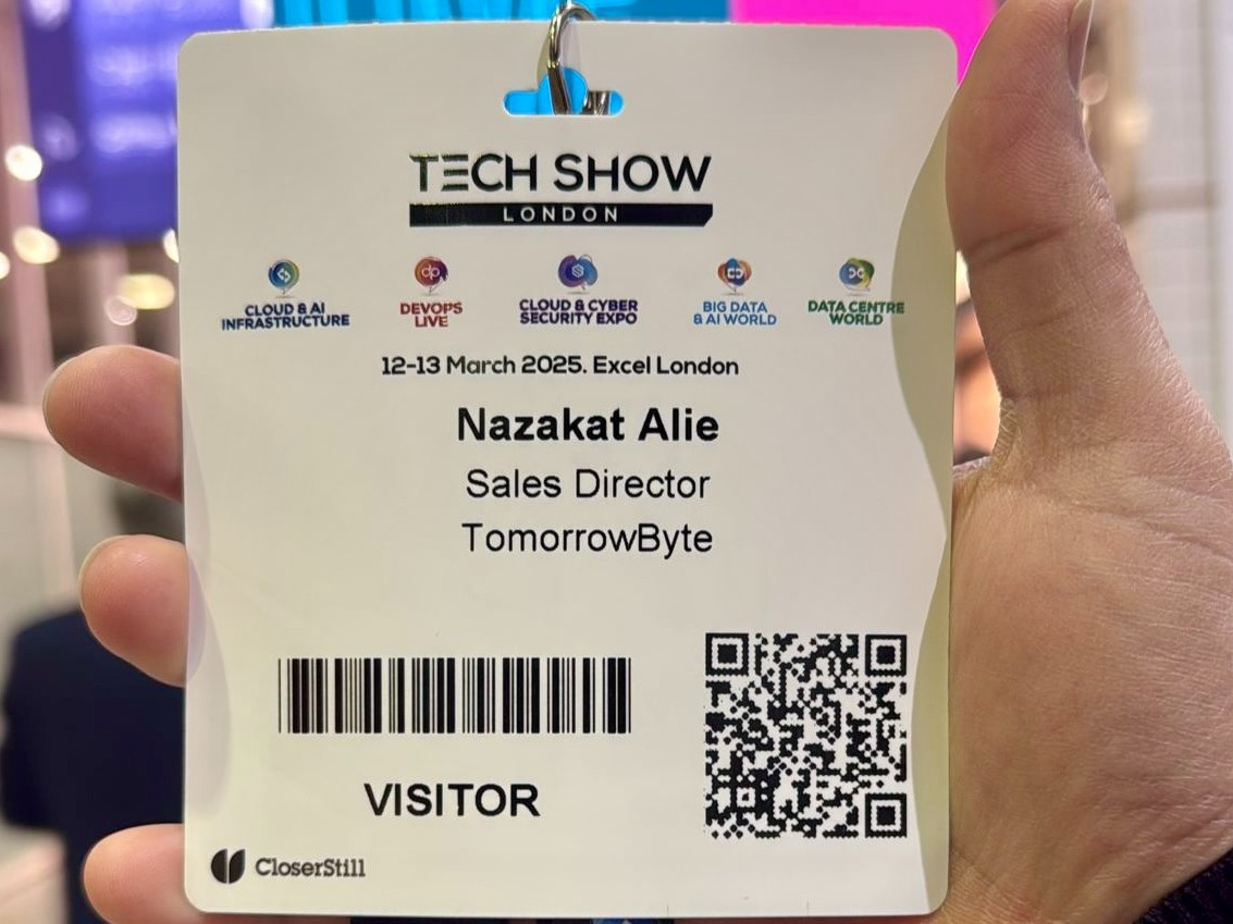 tomorrowbyte's tweet image. We had an amazing time at #TechShowLondon! 🚀 Connecting with industry leaders, discussing innovations, and showcasing Tomorrowbyte’s expertise was a fantastic experience. 
Let’s keep innovating together! 🤝

#Innovation #TByte #Tomorrowbyte #ArtificialIntelligence