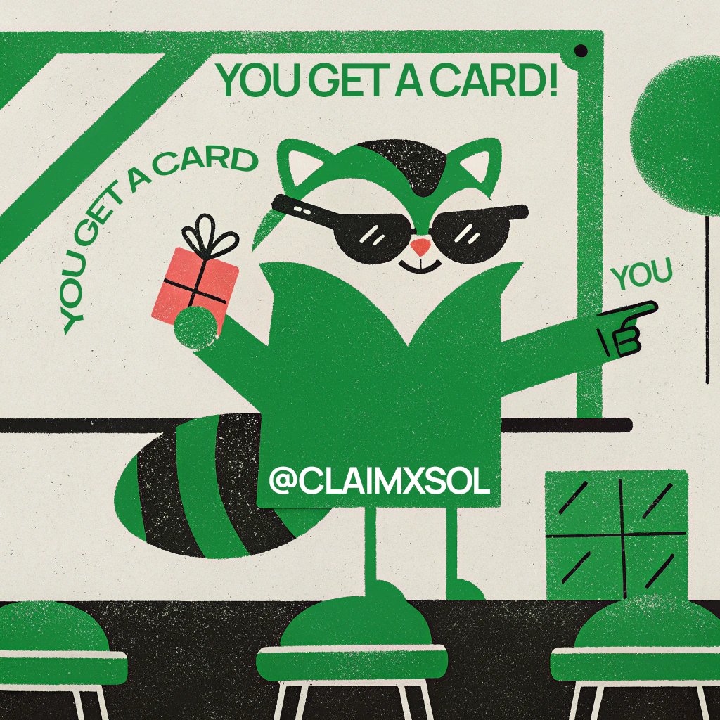 ClaimXSol's tweet image. Holders of $CLMX... Check Your Dashboard! 👀
Drops are coming in HOT 🦝🎁 🔥 #CLAIMX