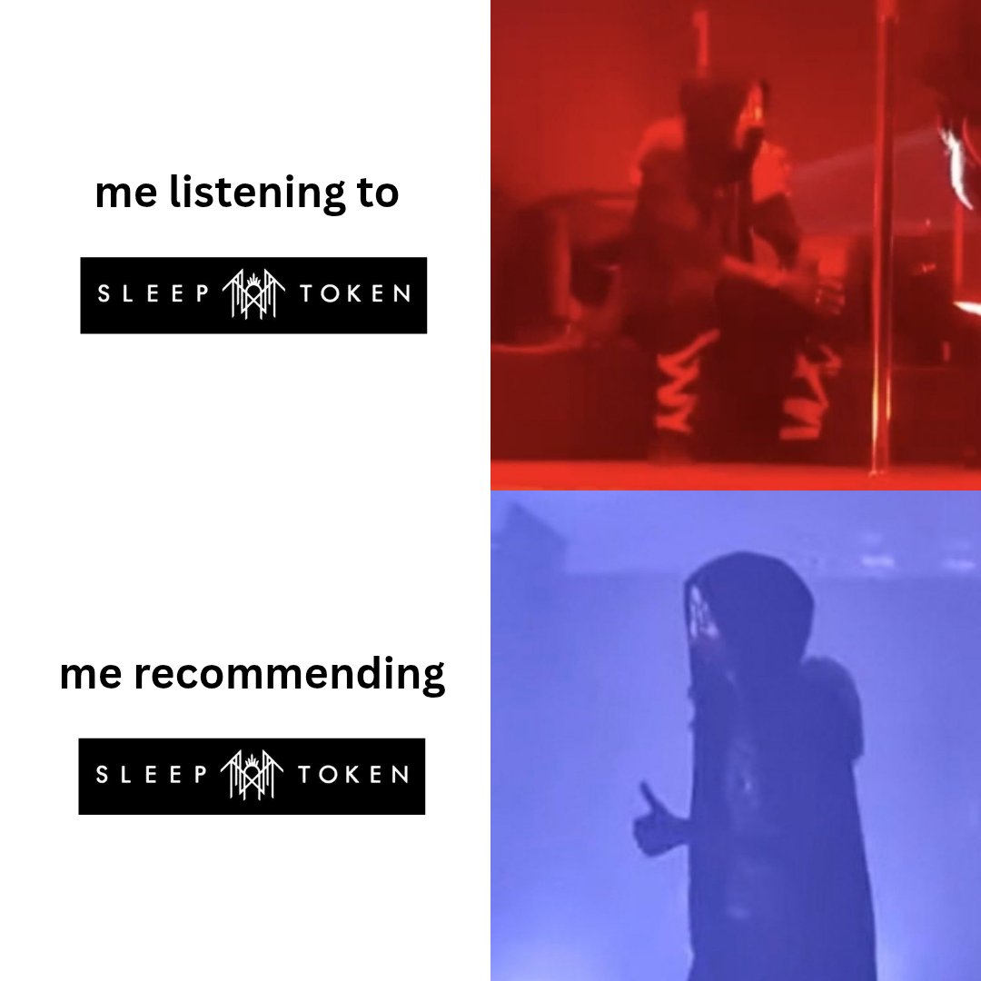 it's so good bro y'all should check out sleep token