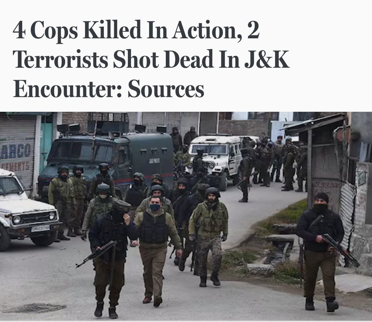 karnparekh's tweet photo. How many more lives? Does India really care about it’s citizens

#Terrorism #encounter #pmo #indian #indians https://t.co/92KIRqGL8r