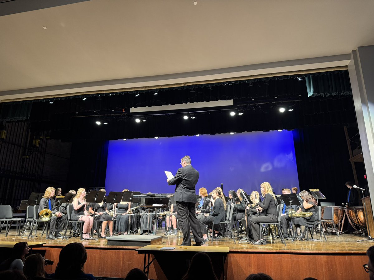 High school band concert