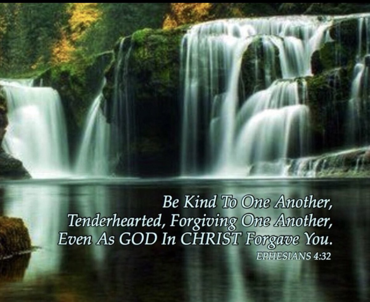 ItNoFtStHS's tweet image. Be #Kind To One Another,
#Tenderhearted,
#Forgiving One Another,
Even As #GOD In #CHRIST
#Forgave You.

Ephesians 4:32