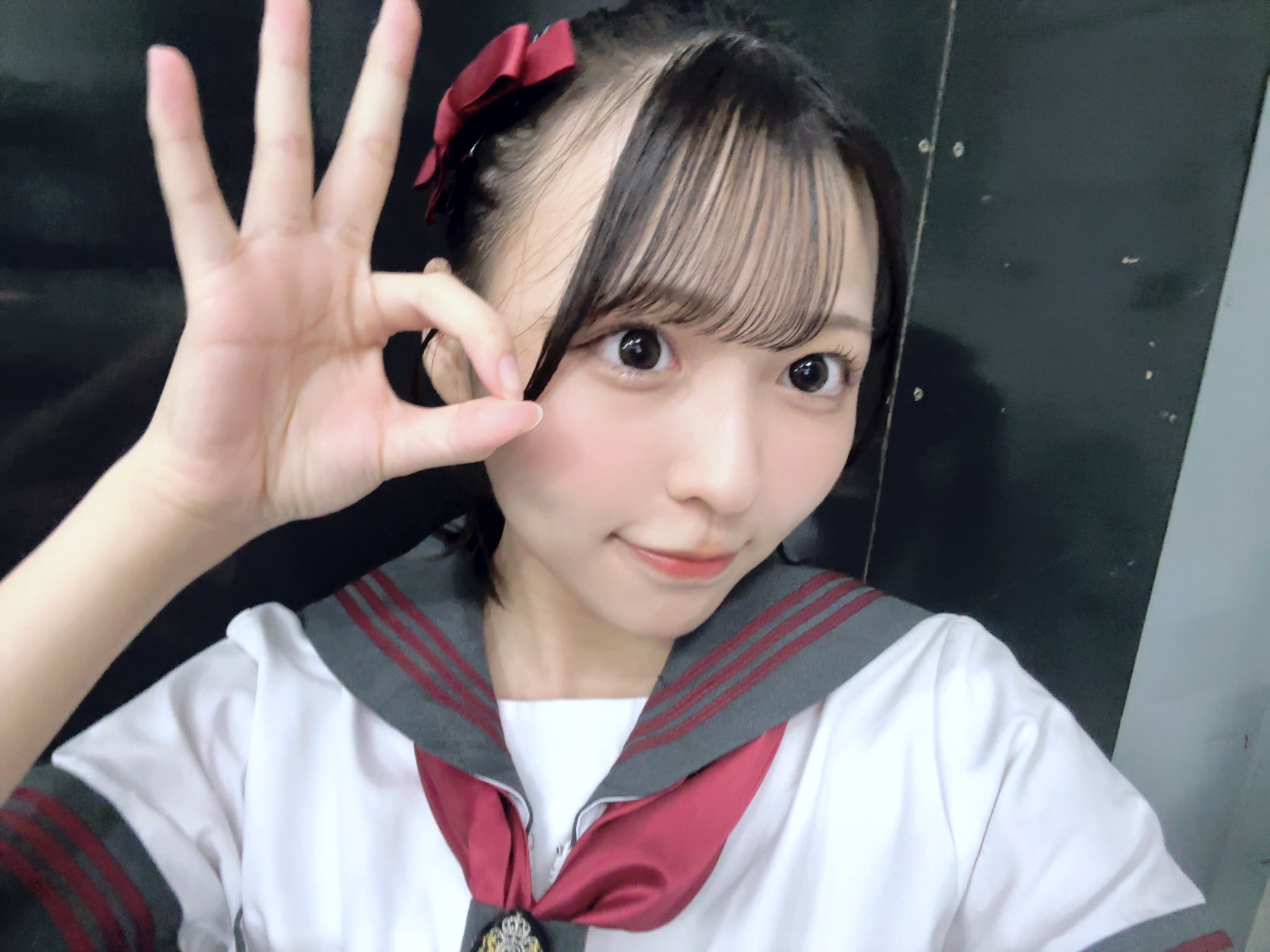 NMB48 October vol.2 直筆 生写真　西由真 NMB48 October vol.2 直筆 生写真西由真