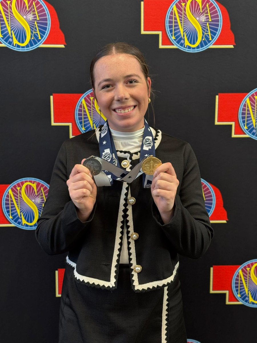 We are SO PROUD of and THRILLED for our Brynn. 

CLASS C1 Informative CHAMPION
CLASS C1 Persuasive RUNNER-UP

What a great day for our kids ❤️❤️❤️

#GOBOW 

Photo/Post Credit: Broken Bow Speech