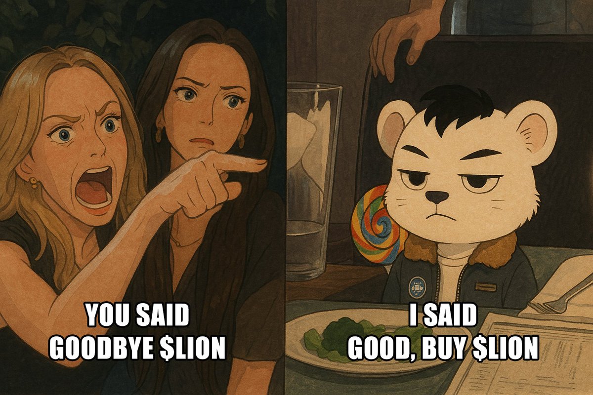 Have you bought $LION?
Swap now on:
🦁 Solana: bit.ly/427utl0
🦁 Cronos EVM: bit.ly/4l2Rez6
🦁 Arbitrum: bit.ly/41Oe5H3

#LoadedLions