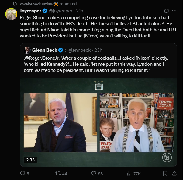PokerPolitics's tweet photo. A paranoid drunk said LBJ killed JFK. That's the sort of rock solid evidence you can trust. https://t.co/dZxCHnDgpw