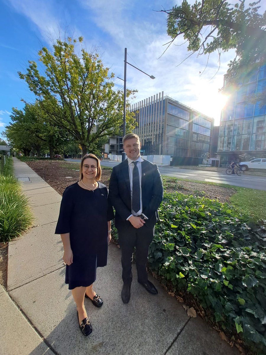 Earlier in the week, Deputy Director General of Department of International Trade Marianne Nissilä visited Canberra for discussions on trade, economic security and technology foreign policy with DFAT, EEAS, ASPI and various like-minded countries.