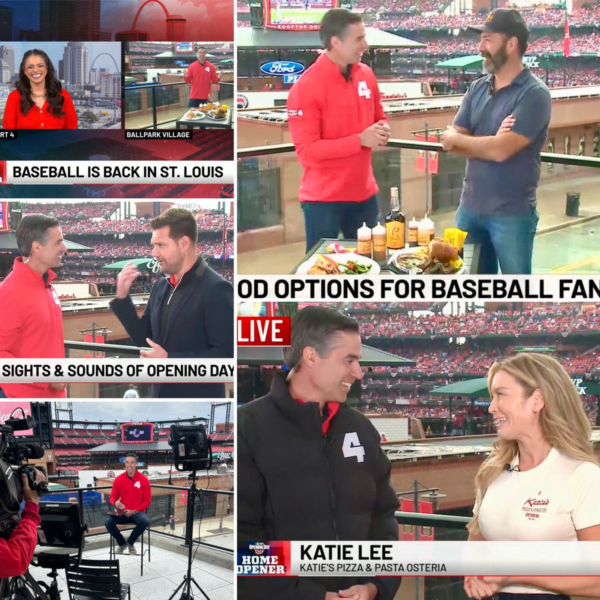 Baseball is back and that’s a winner! 
I had a pretty good gig today 😀
#stlcardinals #OpeningDay
