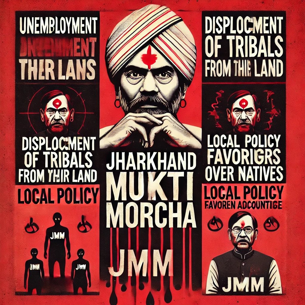 🚨JMM की सच्चाई <a href="/JmmJharkhand/">Jharkhand Mukti Morcha</a>

रोज़गार – बड़े-बड़े वादे, लेकिन युवा अब भी बेरोज़गार 

जल-जंगल-ज़मीन – हक़ की बातें, मगर आदिवासी खुद ही बेदखल

भ्रष्टाचार – घोटाले बढ़े, पारदर्शिता सिर्फ़ कागज़ों में

स्थानीय नीति – बाहरी लोग फ़ायदे में, मूलवासी फिर से पीछे

 #झारखंड #वादेVSहकीकत
