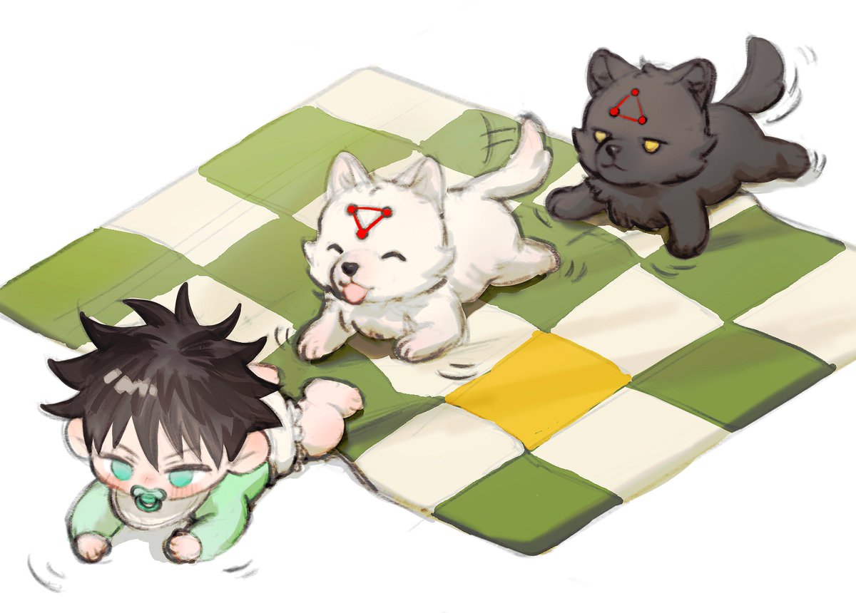 球：犬たちの部隊で出撃👶🐶🐶