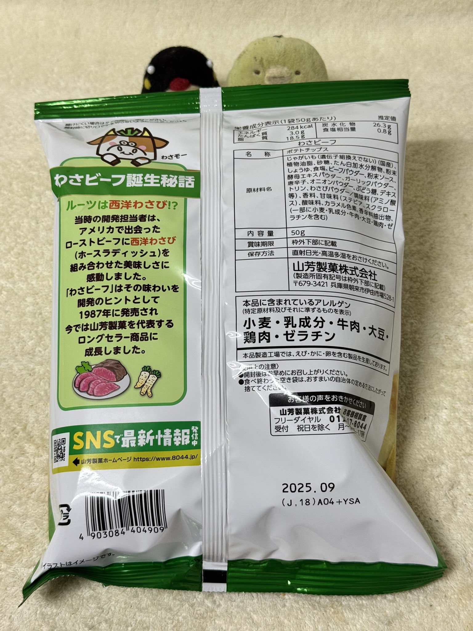 わさビーフ様 山芳製菓 わさビーフ