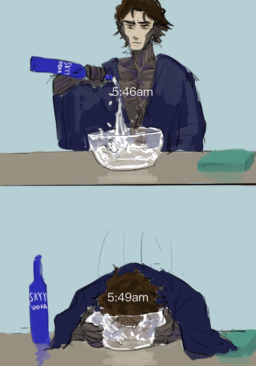 Morning routine 🧊 #skyvik