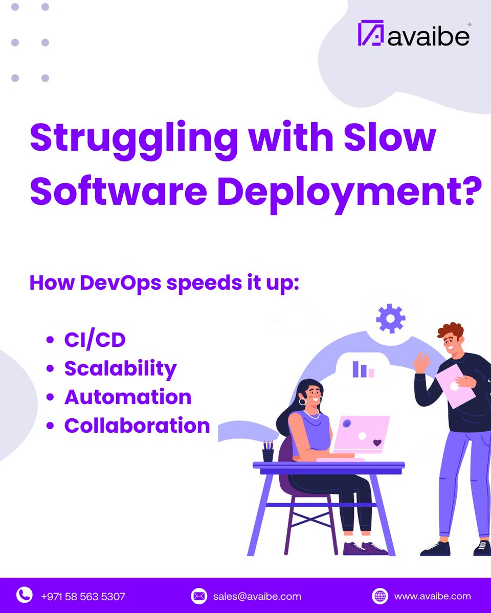 avaibe26897's tweet image. Still stuck with slow software deployment?

DevOps accelerates it with CI/CD, automation, seamless collaboration, and scalability—ensuring faster releases with fewer errors!
Optimize with AVAIBE!

Visit: avaibe.com

#DevOps #FasterDeployment #Automation #CI #Avaibe