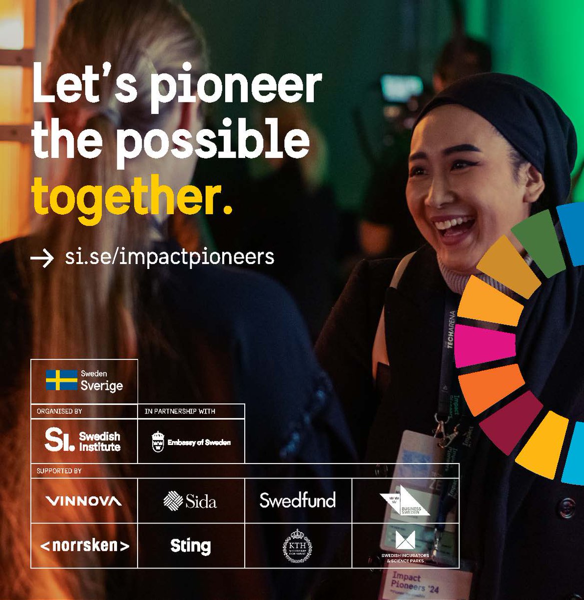 Are you an ecosystem builder and enabler, working within an organisation/network that actively supports entrepreneurs to develop and grow businesses related to the green transition and Climate tech? 💚♻️🌱

Apply to Impact Pioneers ’25 ➡️ si.se/impactpioneers